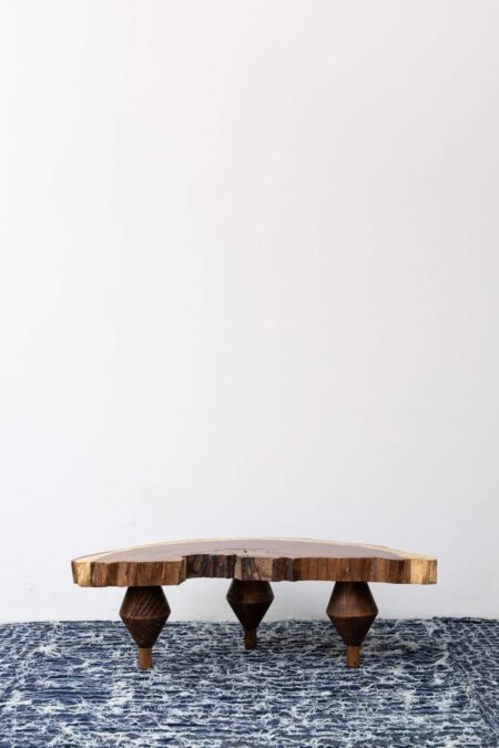 Guanacaste half-cookie table by the Costa Rican fashion designer, Oscar Ruiz-Schmidt.