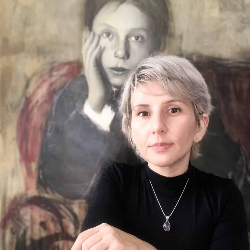 Costa Rican artist Sofía Ruiz in her studio.