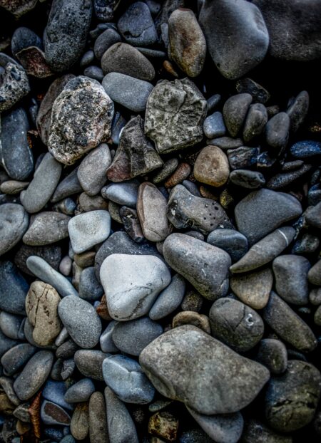 Beach pebble photograph by Julio Sequeira.