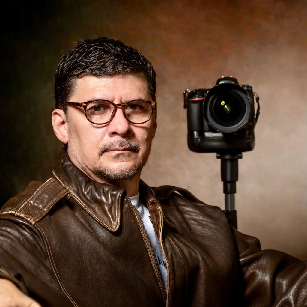 Portrait of Costa Rican photographer Julio Sequeira.